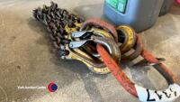2 leg set of chains with shorteners - 2