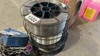 3 spools of alloy welding wire - 2