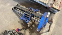 Large Record joiners vice