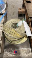 2 x 9m lifting strops, untested - 2