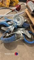 6 x new casters - 2