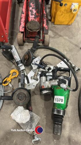 5 x workshop air tools