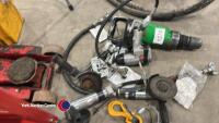 5 x workshop air tools - 2
