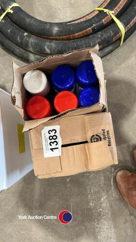 Line marker spray mix colours
