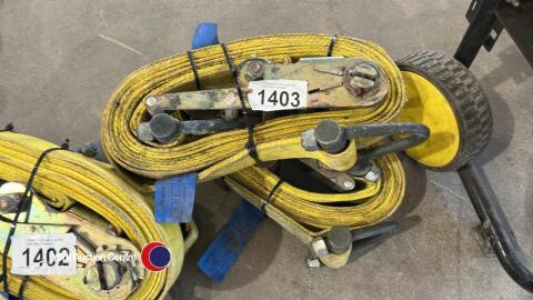 Large ratchet straps