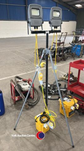 Transformer with workshop light