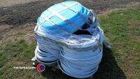 Underfloor heating pipe and clips - 2