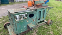 Key start Lister diesel cast iron liner saw bench