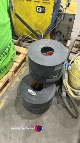 3 x rolls of electrical warning tape