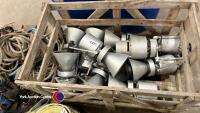 8 x aluminium warehouse lights - 3