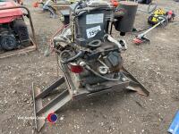 Lister Petter diesel generator on standby
