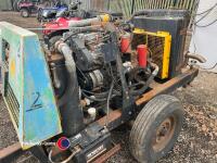 Compare Holman 175CFM diesel compressor with pipes and breaker - 2