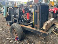 Compare Holman 175CFM diesel compressor with pipes and breaker - 3