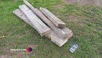 Reclaimed timber beams