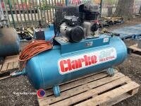 Clarke 240v 200L workshop compressor - 3