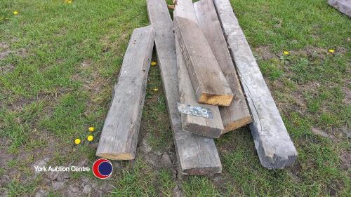 Reclaimed timber beams