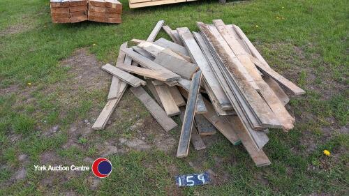 Reclaimed oak floorboards