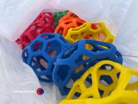 10 x large roxy roller ball dog toys - 2