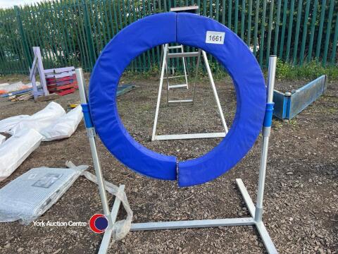Blue soft breakaway tyre