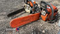 Husqvarna 435 chainsaw, runs - 2