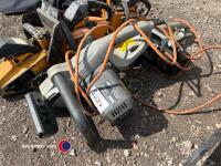 2 x Titan electric chainsaws