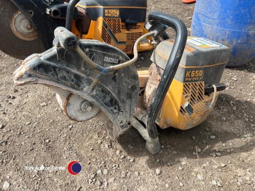 Husqvarna concrete saw