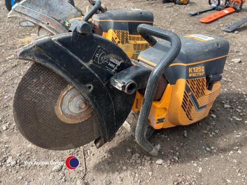 Husqvarna concrete saw