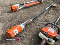 Stihl long reach 36v cordless hedge cutter - 3