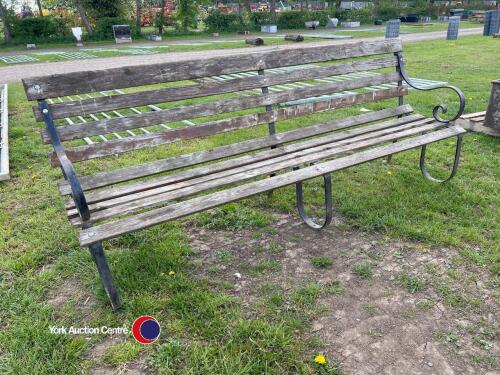 Garden bench