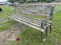 Garden bench - 2