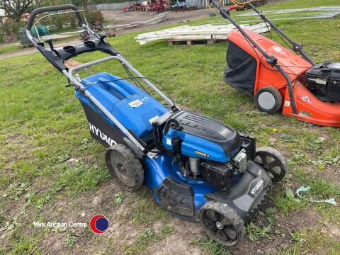 Hyundai electric start push lawn mower
