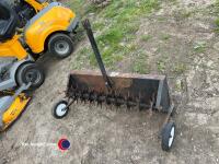 Towable lawn aerator - 2