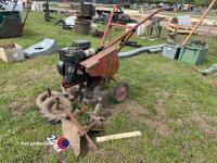 Wolsley petrol garden rotavator c/w ridging bodies