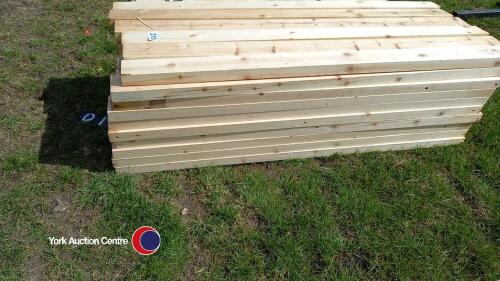 60 1.5mt x 95mm x 45mm timber