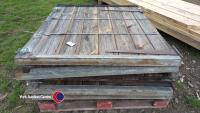 Quantity of double timber stable doors