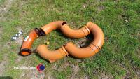 6 drainage bends 100mm diameter large radius - 2