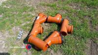 6 drainage junctions 100mm diameter - 2