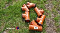 6 drainage junctions 100mm diameter - 3
