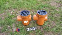 2 compact drainage gully 100mm diameter - 2