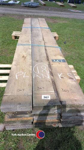 Timber approx 4.2m x 10in x 2in