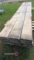 Timber approx 4.2m x 10in x 2in - 2