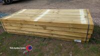 Quantity of sleepers, 200x100x2.4m - 2