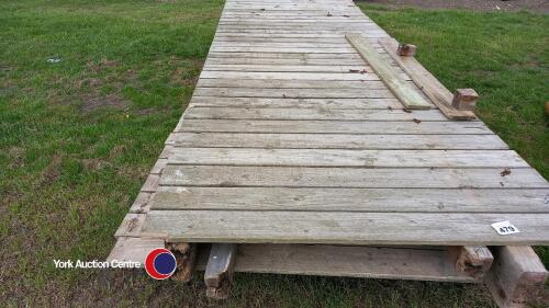 4 Yorkshire boarded sections (13ft)