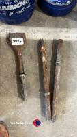 JCB beaver pack set of chisels