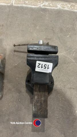Bench vice, 6in jaws, wo