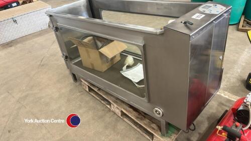 Canine and small animal hydrotherapy water treadmill