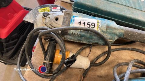 Makita 110v 9in angle grinder