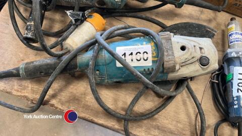 Makita 9in angle grinder 110v