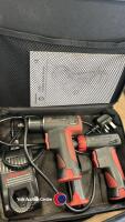 Snap-On cordless impact wrench and screwdriver set with x3 batteries, charger, case and manual GWO - 2