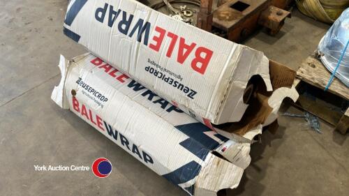 3 x bale wrap 750 new
